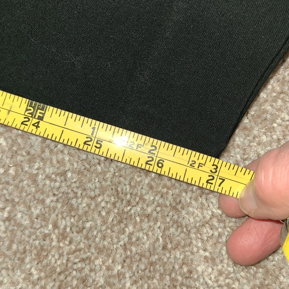 Old Navy Black Pixie High Rise Pants NWT - Picture 6 of 8
